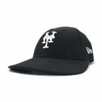 NEW ERA Baseball Cap 57.7cm Black Polyester MLB NY New York Mets