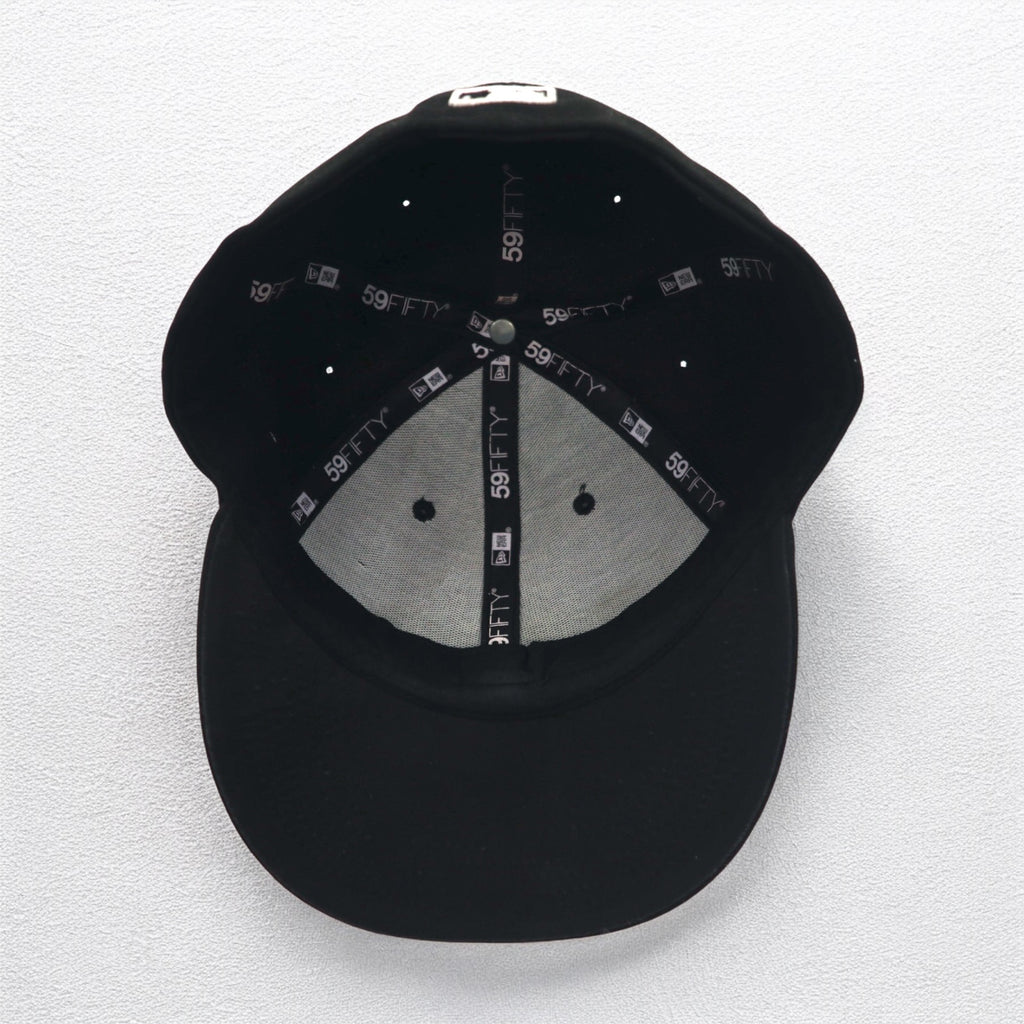 NEW ERA Baseball Cap 57.7cm Black Polyester MLB NY New York Mets