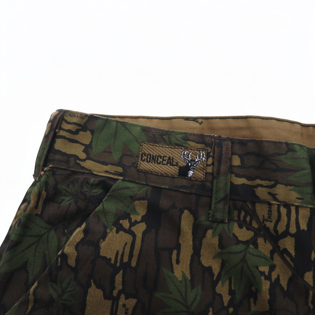 90年代 WINCHESTER ハンティングパンツ L カーキ リアルツリー カモフラ 切替 CONCEAL 裾ジップ