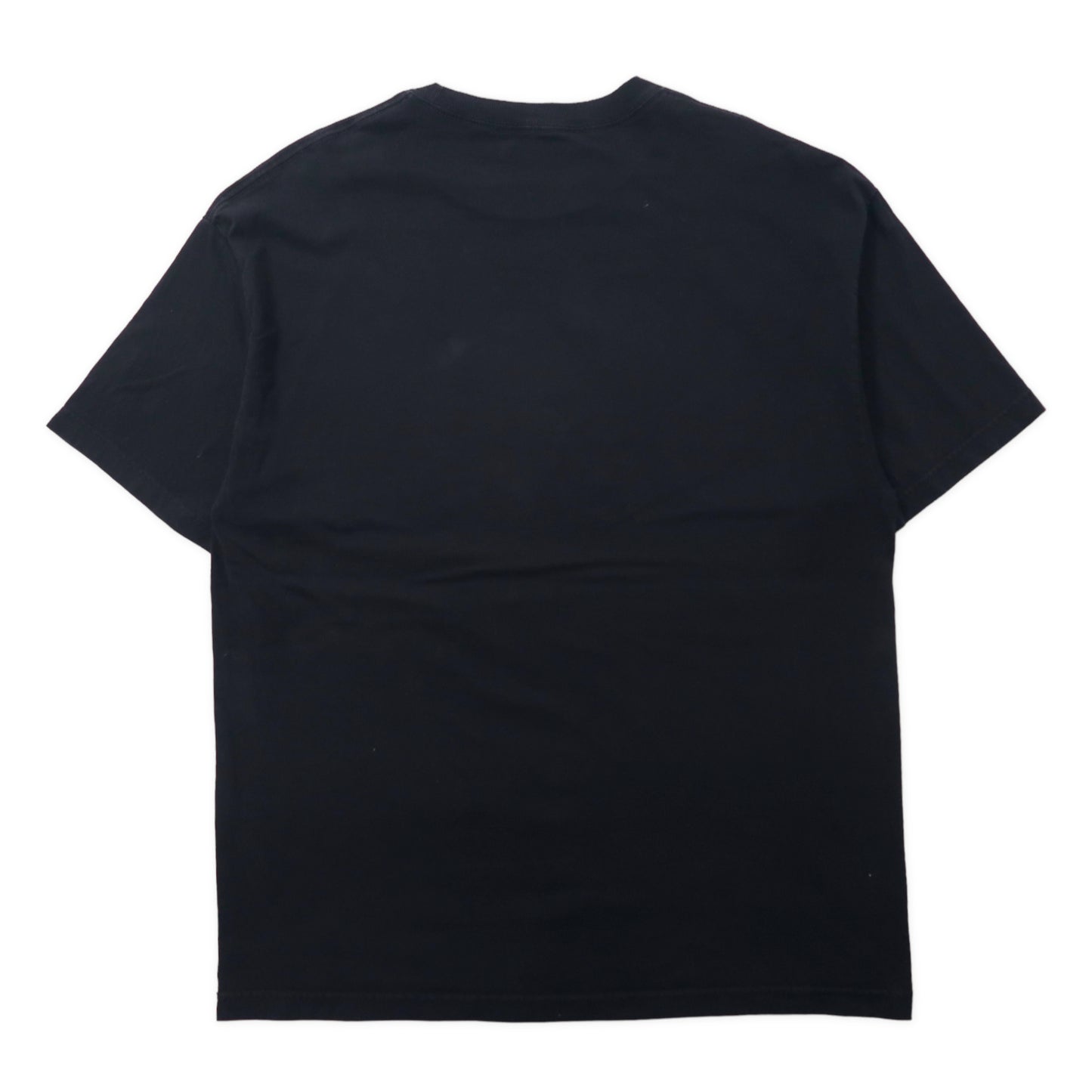 CAMBURG プリントTシャツ XL ブラック コットン 星条旗 ビッグサイズ