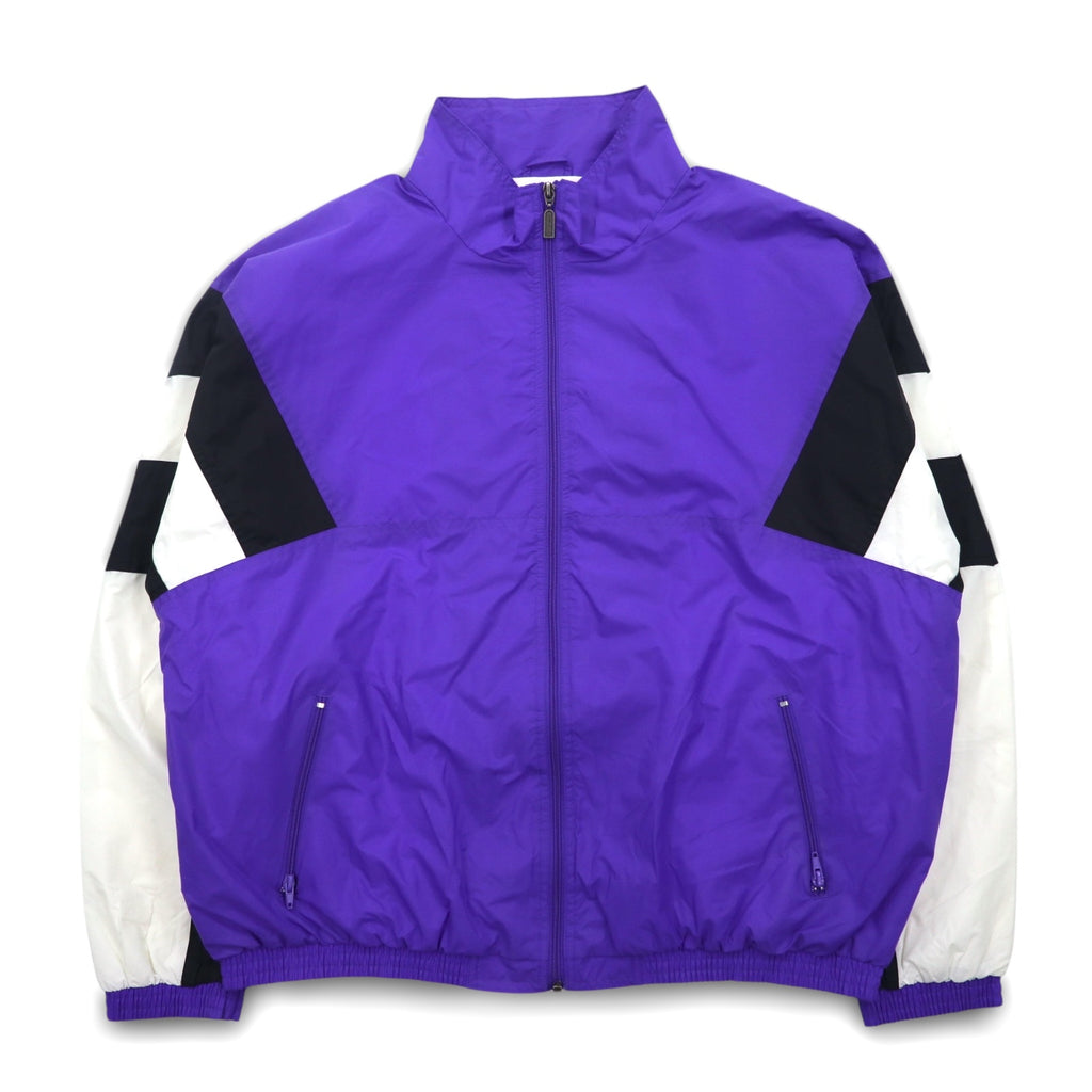 90s Holloway nylon jacket XL purple back embroidery Corvette Club Chevrolet
