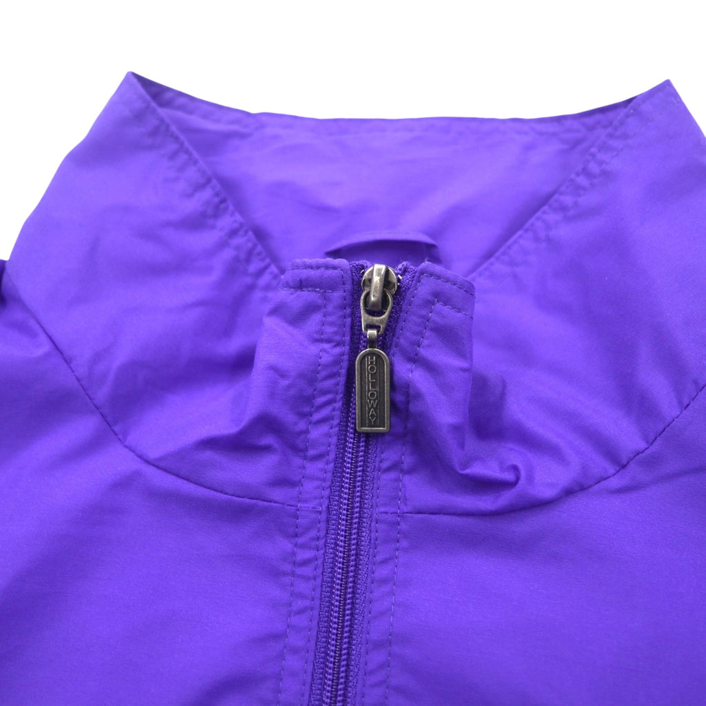 90s Holloway nylon jacket XL purple back embroidery Corvette Club Chevrolet