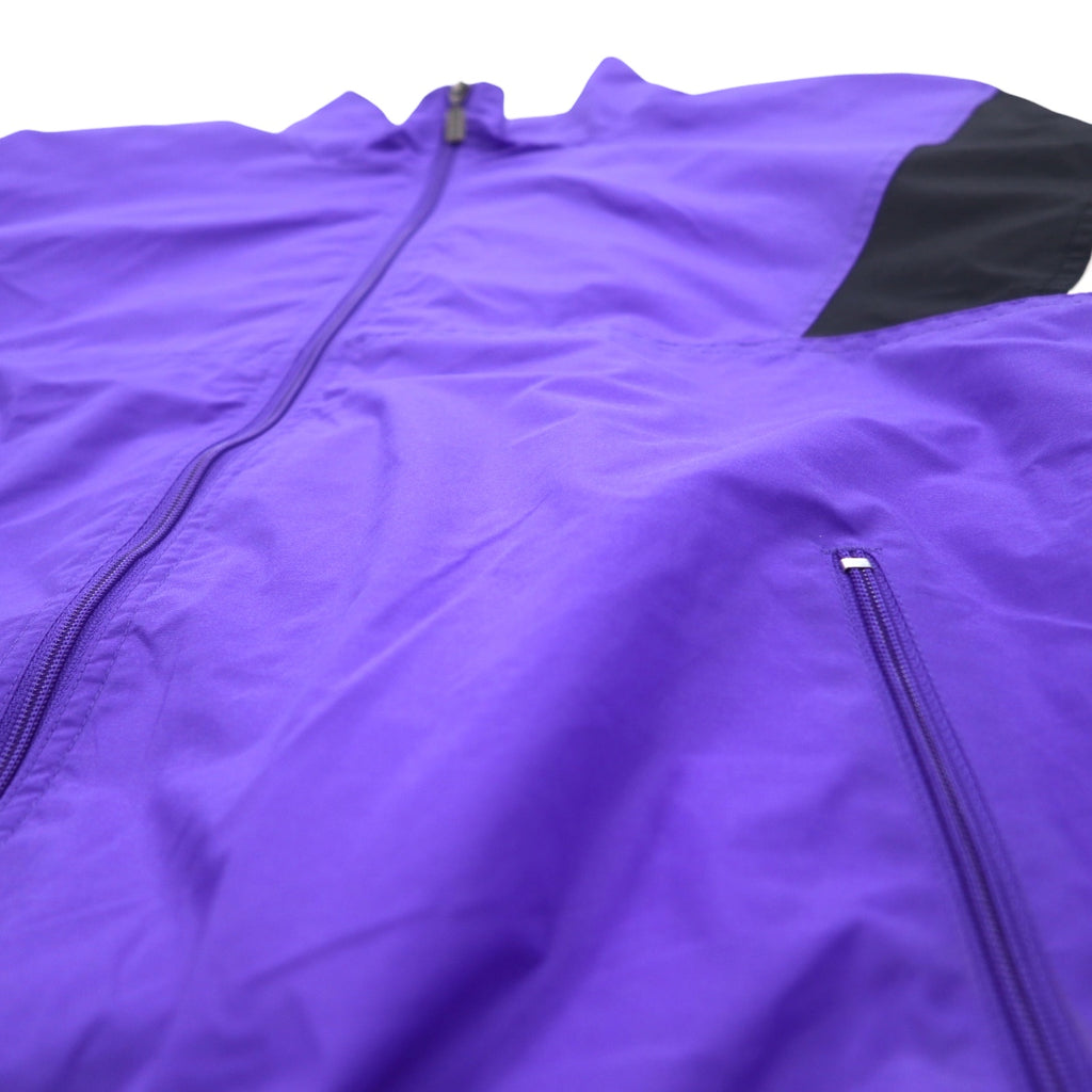 90s Holloway nylon jacket XL purple back embroidery Corvette Club Chevrolet