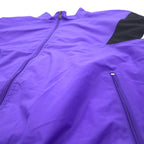 90s Holloway nylon jacket XL purple back embroidery Corvette Club Chevrolet