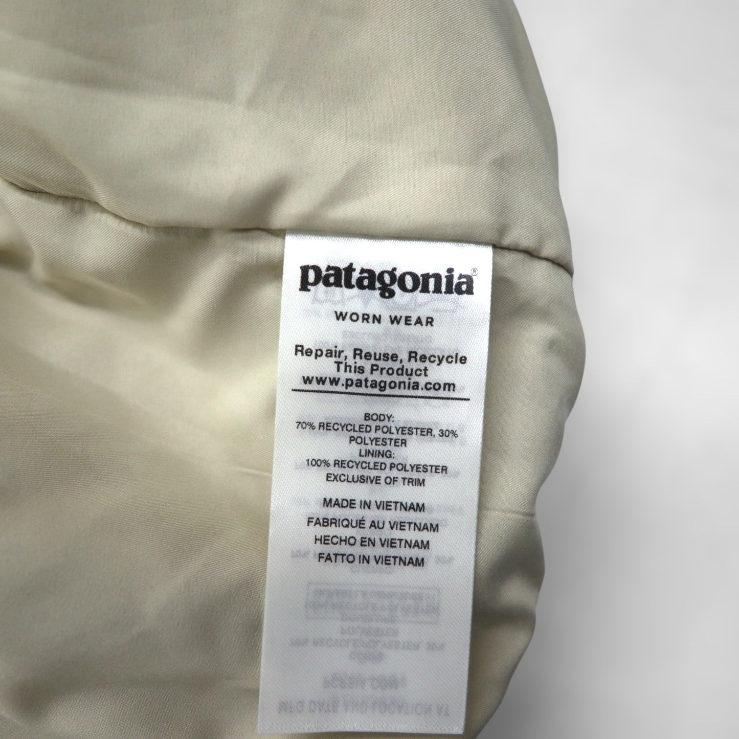 Patagonia レトロX 廃番 ボマージャケット Retro X Bomber Jkt ボア フリースジャケット M ナチュラル × ネイビー 22830