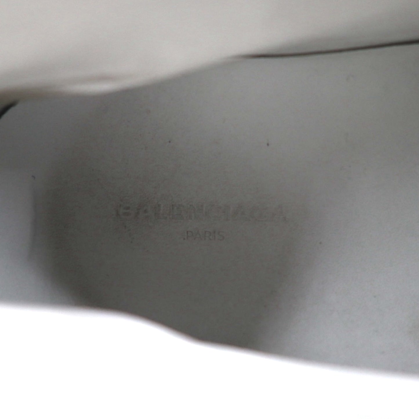 BALENCIAGA アリーナ ARENA OPAQUE レザー ハイカットスニーカー 27cm ホワイト 412381