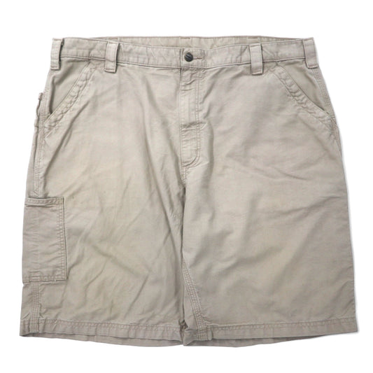 carhartt ワークショーツ ペインター ハーフパンツ 42 ベージュ コットン B147 TAN メキシコ製