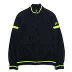 NIKE 80's INTERNATIONAL Track Jacket Jersey M Black Swoosh Made in Japan