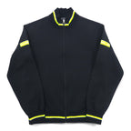 NIKE 80's INTERNATIONAL Track Jacket Jersey M Black Swoosh Made in Japan