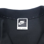 NIKE 80's INTERNATIONAL Track Jacket Jersey M Black Swoosh Made in Japan