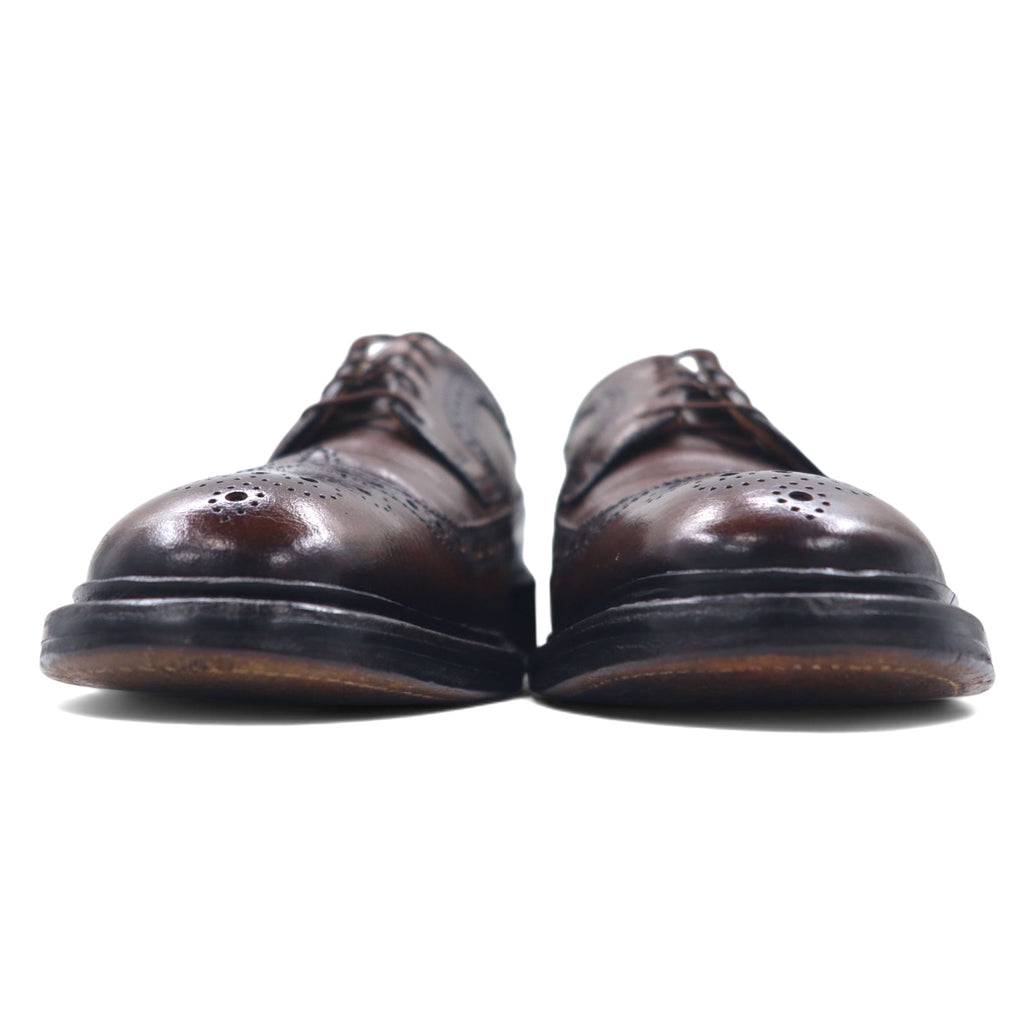 60年代 USA製 parliament ウイングチップ メダリオン カントリーシューズ 28cm ブラウン レザー C68 8513 LAST 6050