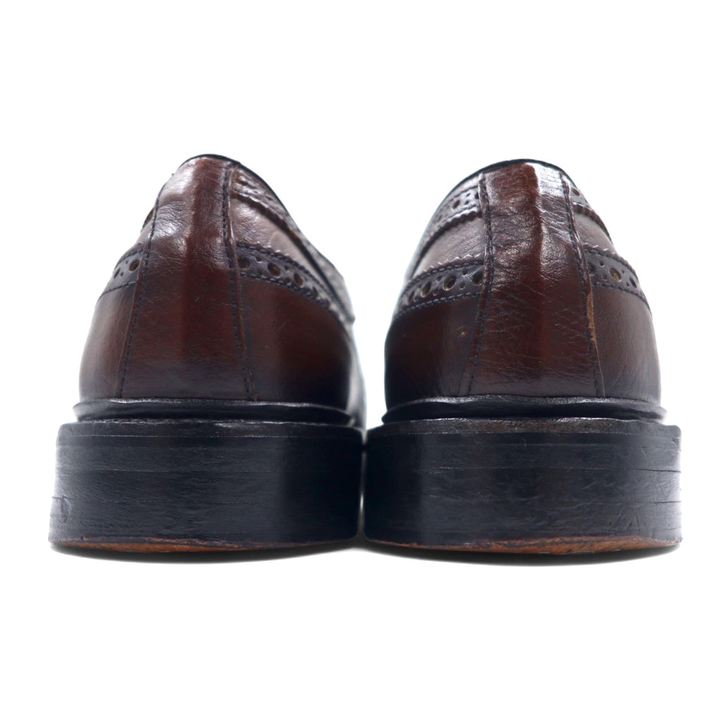 60年代 USA製 parliament ウイングチップ メダリオン カントリーシューズ 28cm ブラウン レザー C68 8513 LAST 6050