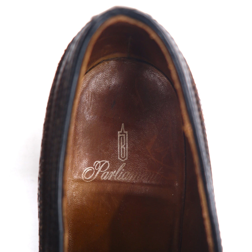 60年代 USA製 parliament ウイングチップ メダリオン カントリーシューズ 28cm ブラウン レザー C68 8513 LAST 6050
