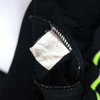 NIKE 80's INTERNATIONAL Track Jacket Jersey M Black Swoosh Made in Japan