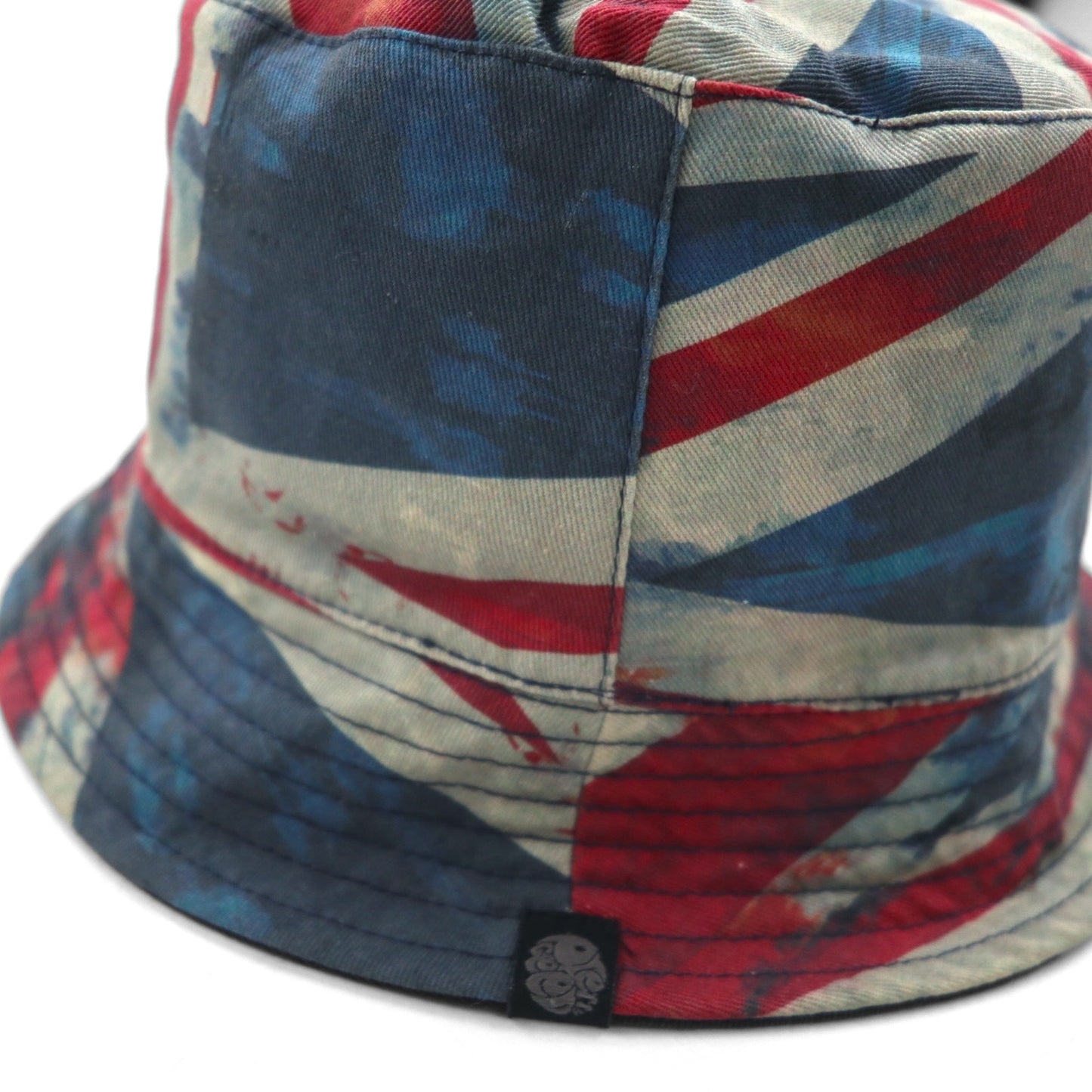 Pretty Green ユニオンジャック バケットハット リバーシブル ネイビー コットン