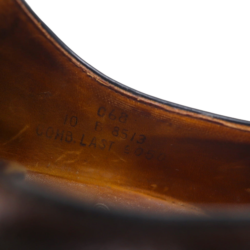 60年代 USA製 parliament ウイングチップ メダリオン カントリーシューズ 28cm ブラウン レザー C68 8513 LAST 6050