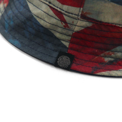 Pretty Green ユニオンジャック バケットハット リバーシブル ネイビー コットン