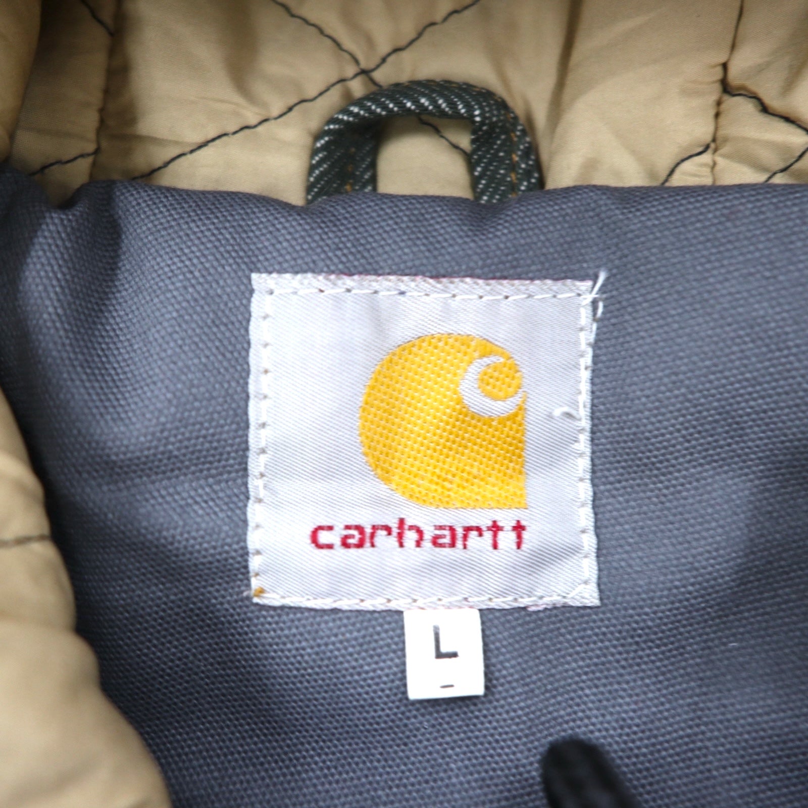 Carhartt Remade Color Block Duck Active Jacket/Panty, Size L, Multicolor, Crazy Pattern, Cotton