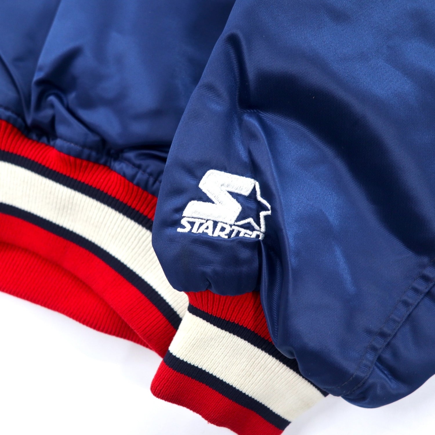 Starter USA MADE 90's Diamond Collection Varsity Jacket Fold Cotton L Navy  Nylon MLB BRAVES Big Size – 日本然リトテ