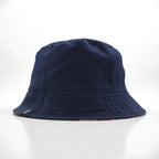 Pretty Green ユニオンジャック バケットハット リバーシブル ネイビー コットン