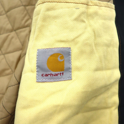 carhartt リメイク 再構築 カラーブロック ダック アクティブジャケット パーカー L マルチカラー クレイジーパターン コットン