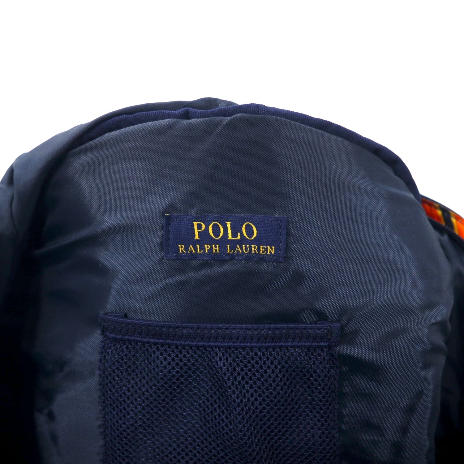 POLO RALPH LAUREN デイパック リュックサック ネイビー ナイロン 