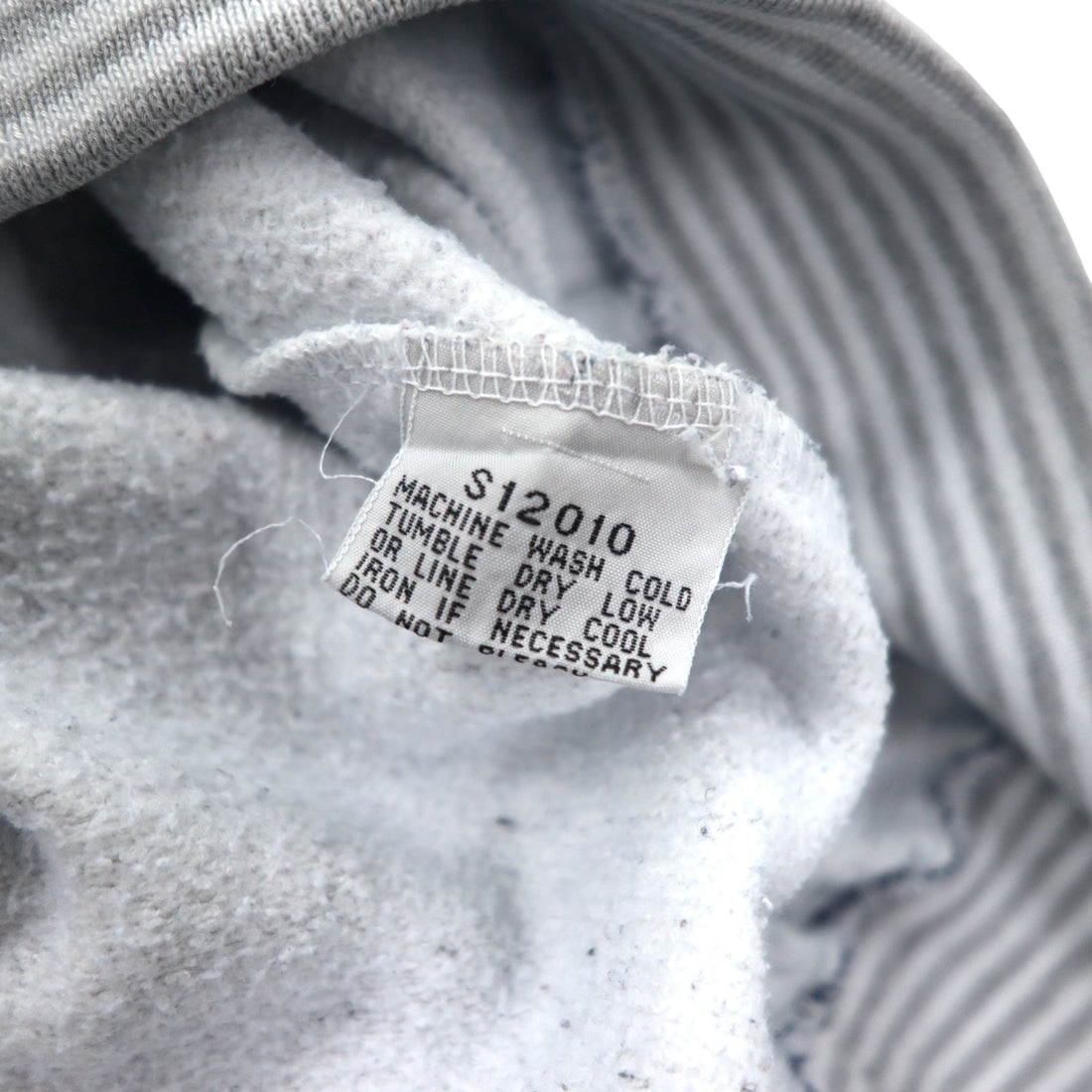 90s GEAR FOR SPORTS Ribline Sweatshirt L Grey Cotton Polyester Avalon Lake