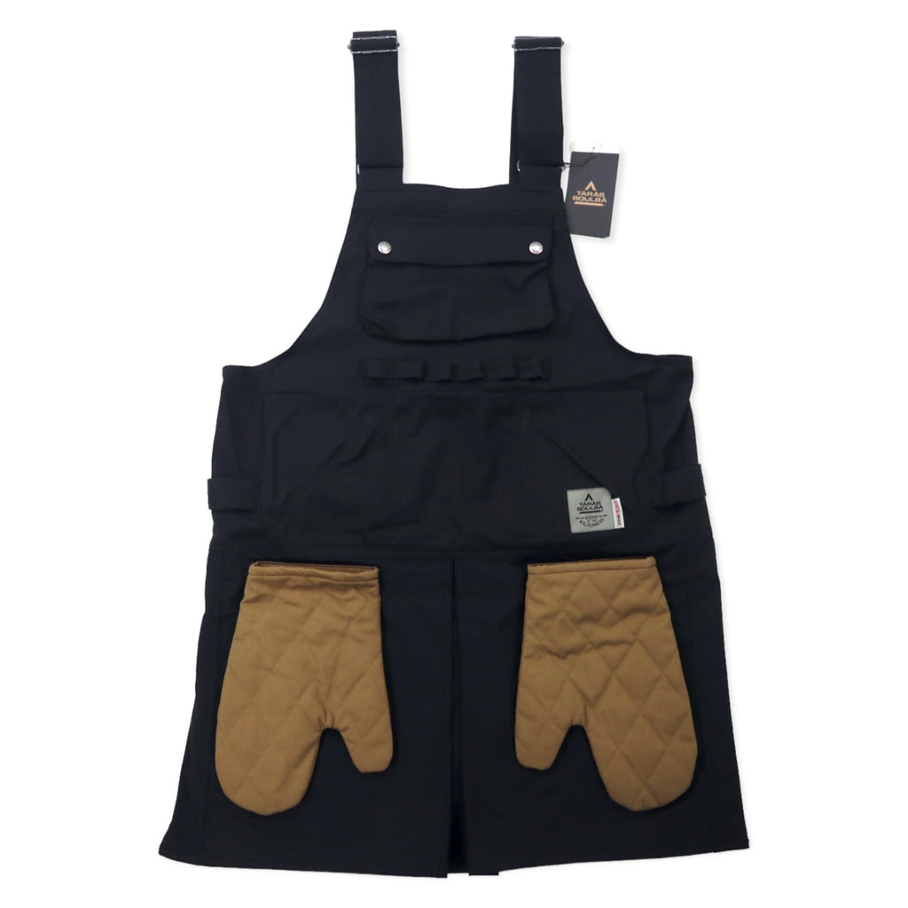 日本然リトテ-古着オンライン-TARAS BOULBA ファイアシールド マルチエプロン M ブラック コットン 難燃 キャンプ TBA-S22-079 未使用品-TARAS BOULBA Firash Sield Multic Epron M Black Cotton flame retardant camp TBA-S22-079 Unused