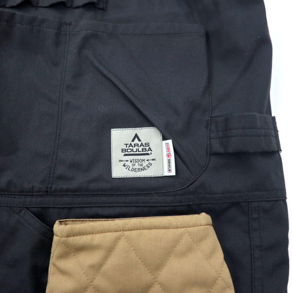 TARAS BOULBA Fire Shield Multi Apron M Black Cotton Flame Retardant Camp TBA-S22-079 Unused Item