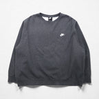 NIKE クラブフリース クルーネック スウェット トレーナー 2XL グレー BV2662-071