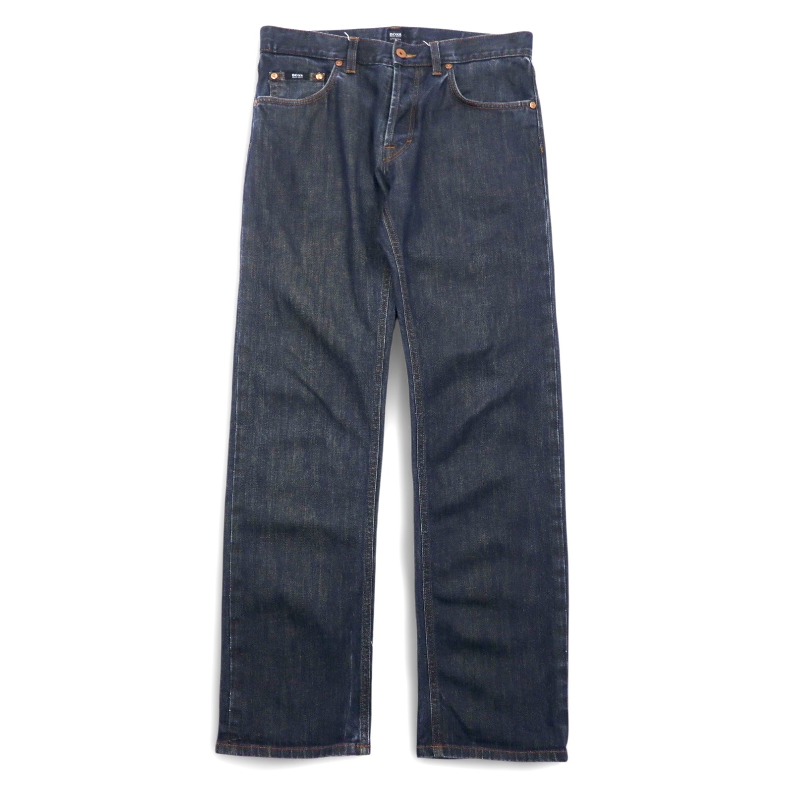 HUGO BOSS ストレッチ デニムパンツ M インディゴ ブルー ルーマニア製