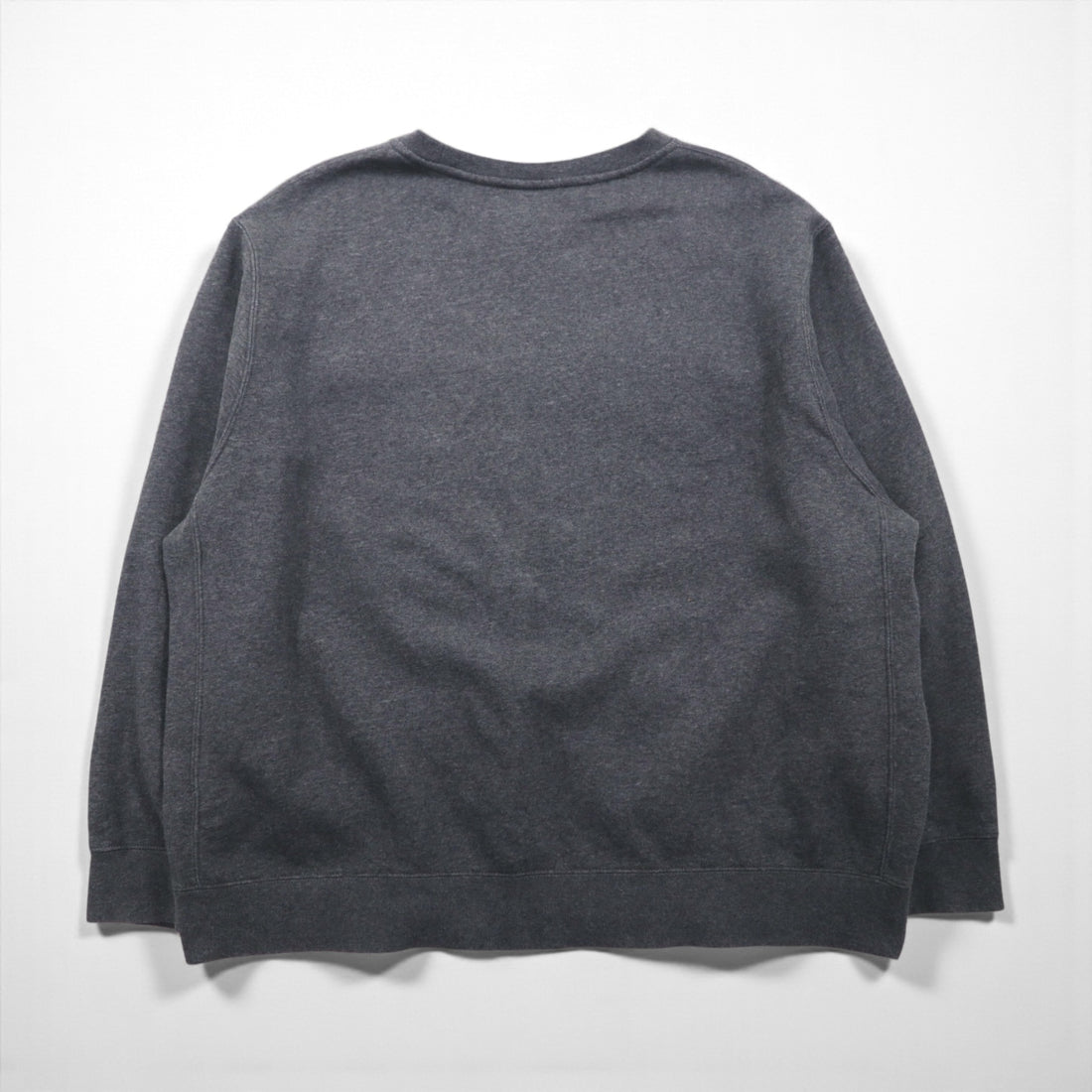 NIKE Club Fleece Crew Neck Sweatshirt, 2XL, Gray, BV2662-071