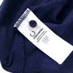 FRED PERRY Long Sleeve Polo Shirt XL Navy Cotton Pique Single Point Logo M3636