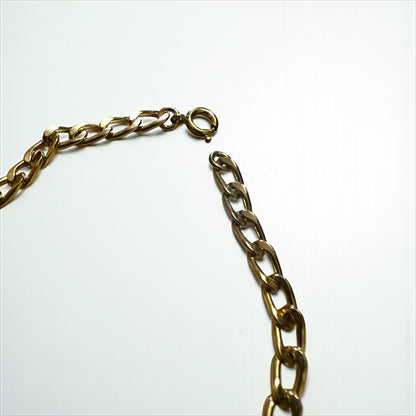 Christian Dior 喜平 チェーン チョーカー ネックレス ゴールド CDロゴ メタル