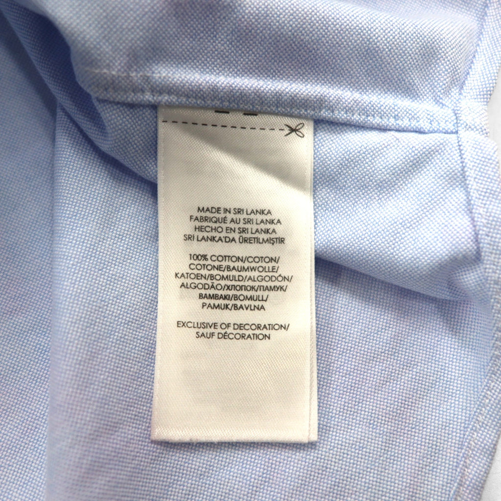 Ralph Lauren クラシックフィット オックスフォード ボタンダウン シャツ M ブルー スモールポニー刺繡