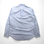 Ralph Lauren クラシックフィット オックスフォード ボタンダウン シャツ M ブルー スモールポニー刺繡