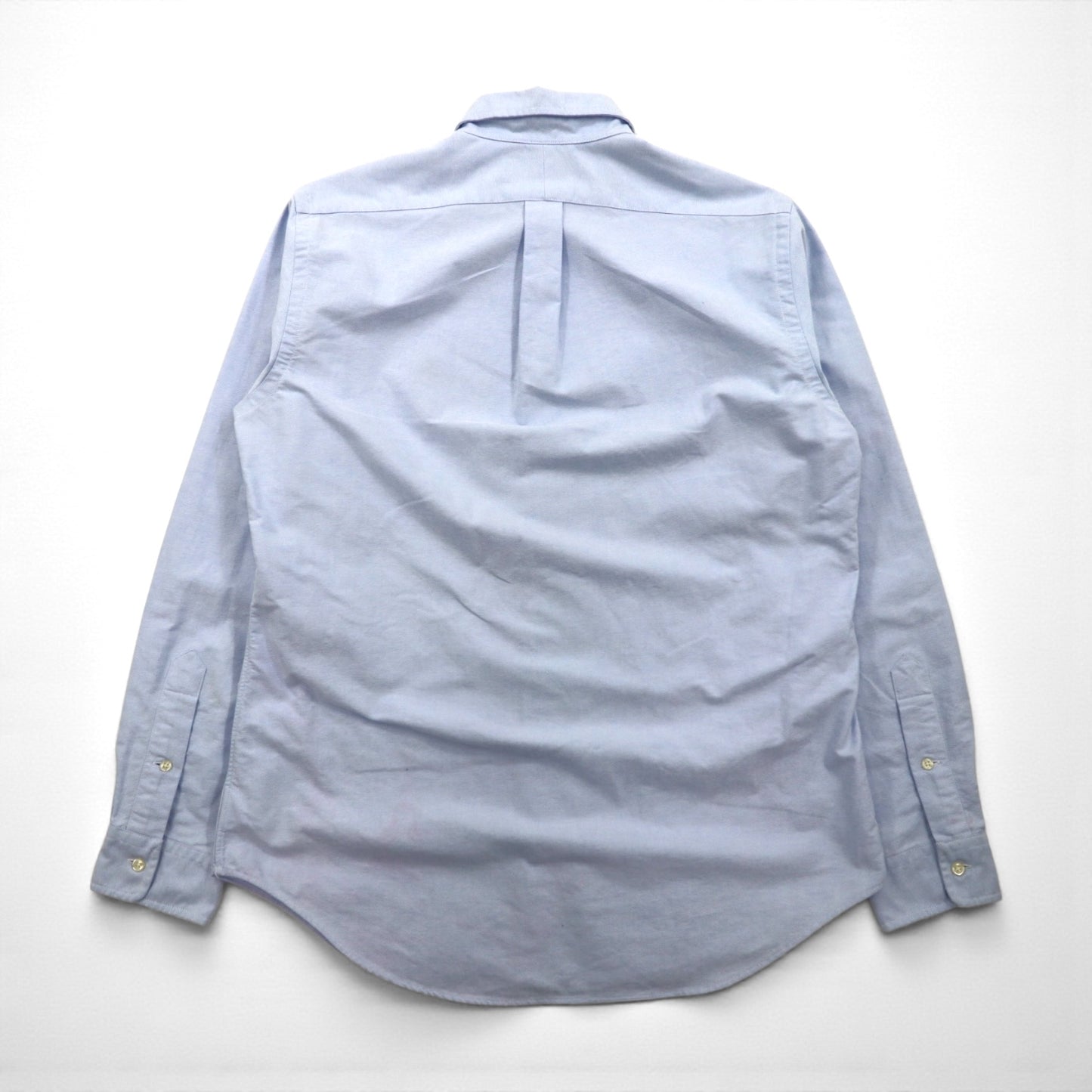 Ralph Lauren クラシックフィット オックスフォード ボタンダウン シャツ M ブルー スモールポニー刺繡