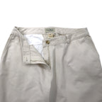 L.L.Bean テーパード チノパンツ 12 ベージュ コットン CURVY FIT 0GBV4