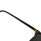 Ray-Ban Clubmaster Half-Rim Sunglasses, Brown, RB3016 W0366 51-21 3N