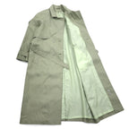 Vintage Trench Coat Collection Elegante Trench Coat L Khaki Belted DIVISIN OF THUNDER BAY