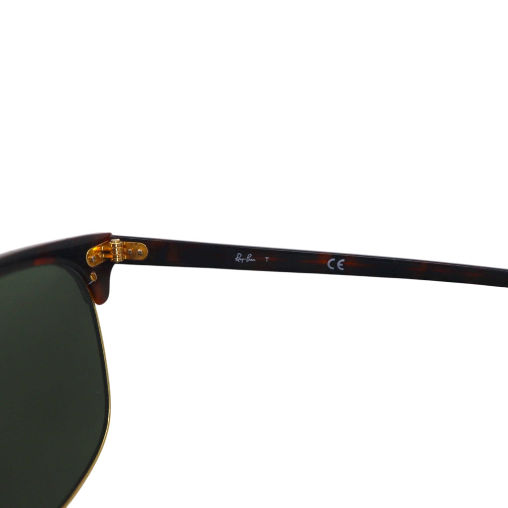 Ray-Ban Clubmaster Half-Rim Sunglasses, Brown, RB3016 W0366 51-21 3N