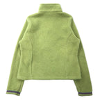 LLBean Half Zip Boa Fleece Jacket SM Green Polyester 0BCS9