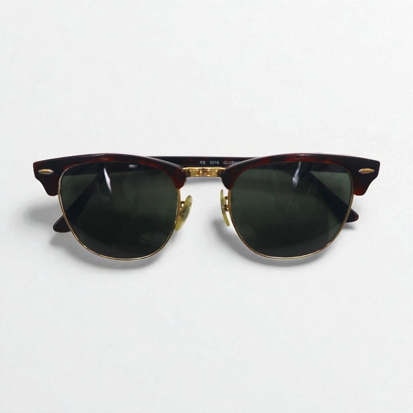 Ray-Ban クラブマスター CLUBMASTER ハーフリム サングラス ブラウン RB3016 W0366 51-21 3N
