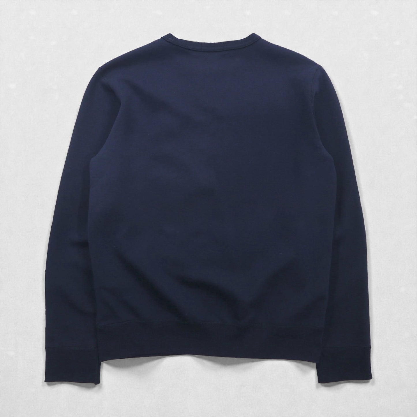 Polo Ralph Lauren ビッグポニー 刺繡 前V スウェット トレーナー S ネイビー コットン