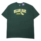 日本然リトテ-古着オンライン-Champion カレッジ プリント Tシャツ 2XL グリーン コットン WILLIAM & MARY ビッグサイズ エルサルバドル製 未使用品-Champion College Print T-Shirt 2XL Green Cotton WILLIAM & MARY Big Size El Salvador Made Unused