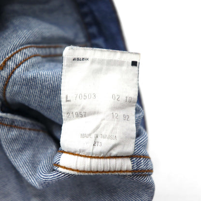 Levi's 90年代 ユーロモデル デニムトラッカージャケット Gジャン L インディゴ デニム 70503 02 10