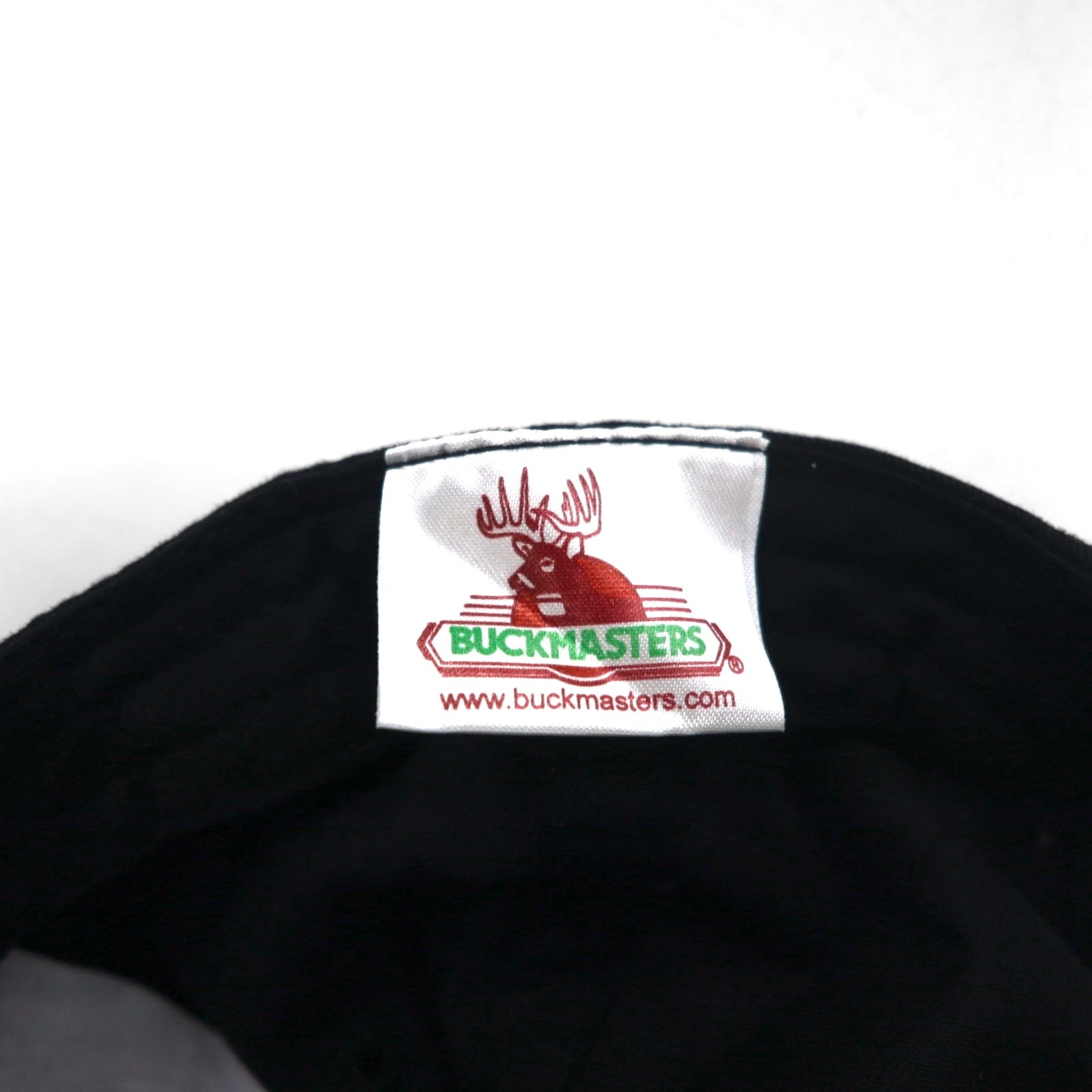 BUCKMASTERS Real Tree Camo Switching Outdoor Cap FREE Belt Black Animal Embroidery