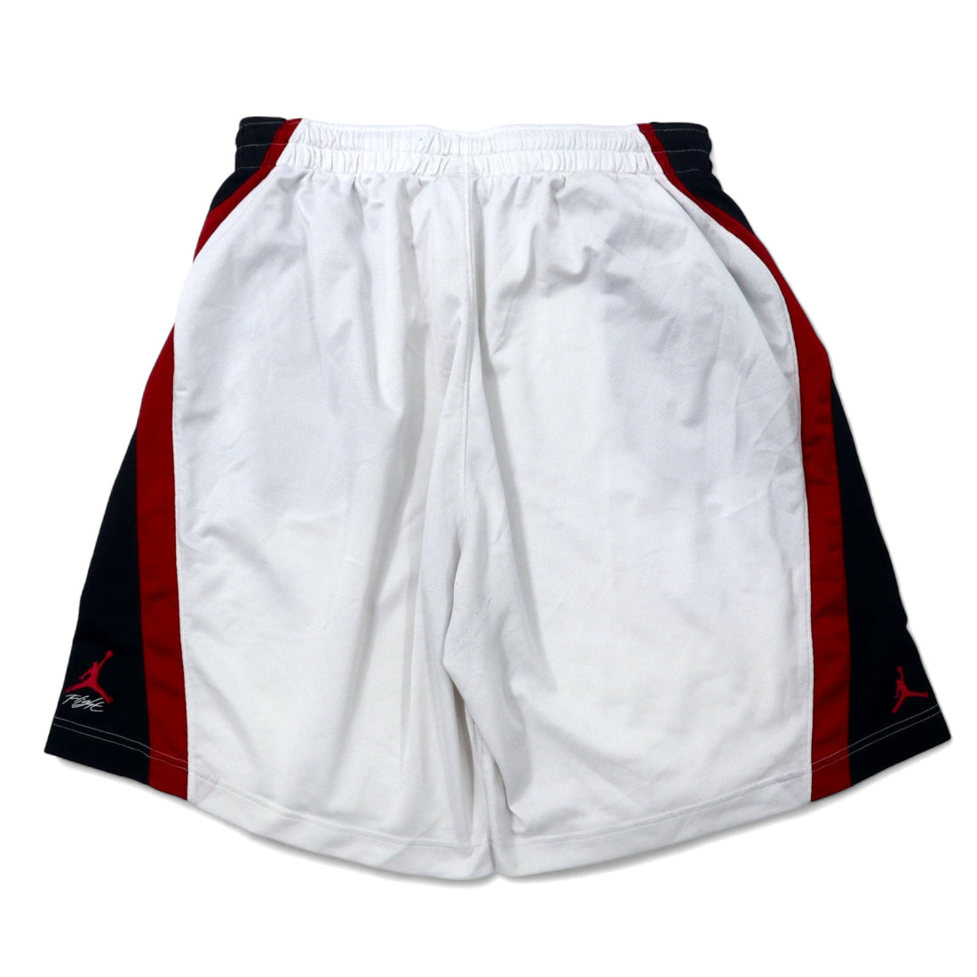 JORDAN BRAND (NIKE) Game Pants, Shorts, Basketball Pants, XXL, White, Polyester, DRI-FIT, Jumpman