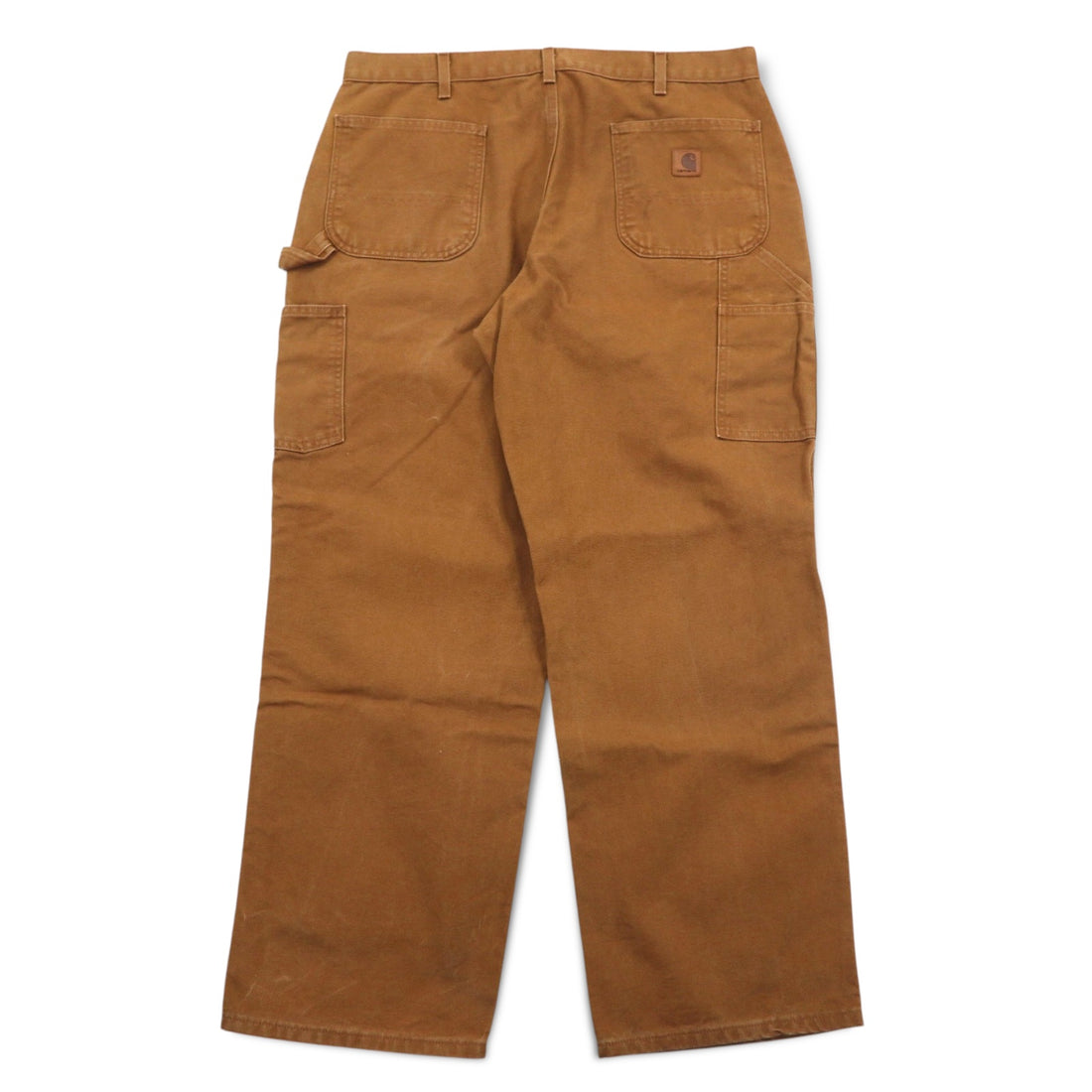 Carhartt Loose Fit Duck Painter Pants L Brown Washed B11-BRN Made in Mexico