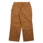 Carhartt Loose Fit Duck Painter Pants L Brown Washed B11-BRN Made in Mexico